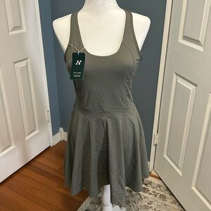 HALARA, GRAY GREEN, Activewear, Gym, Workout, Yoga, Casual, Every Day Dress M